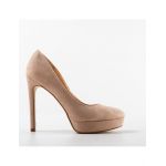 Pantofi cu toc Engros dama Tianna, Crem