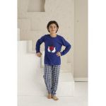 Pijama baietei din bumbac,Engeos
