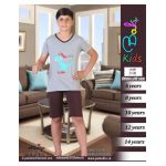 Pijama Copii Baieti Penye Short 3108 Engros