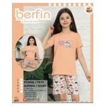 Pijama Copii Fetite Short Berfin 809-1 Engros