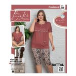 Pijama Dama Baki Viskon Batal Capri 508 Engros
