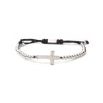 Bratara placata cu aur alb CODE-73-S