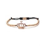 Bratara placata cu aur rose CODE-71-R