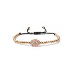 Bratara placata cu aur rose CODE-75-R