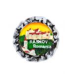 Magnet frigider, ceramic, 7cm suvenir Cetatea Rasnov Romania en-gross