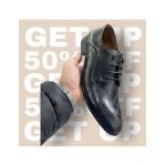 Pantofi angro din piele ecologica pentru barbat cu siret si model