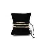 Set 3 bratari placate cu aur de 24 karate CODE-57-G
