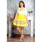 Rochie angro cu motive