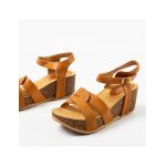 Sandale cu platforma Engros dama Villanueva, camel