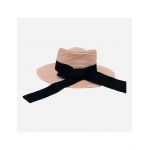 Palarie pentru dama, model cu bor lat, cu Funda neagra, en-gros