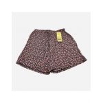 Pantaloni scurti pentru dama, model lejer, cu snur, multicolor-floral, en-gros