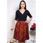 Rochie de banchet angro din brocard