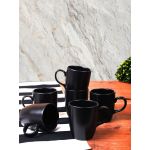 Set cani, Keramika, 275KRM1642, Ceramica, Negru mat