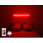 Aplica de perete, Curlux, 395NGR1109, Corp din aluminiu, 120 cm, Invelis electrostatic, Multicolor