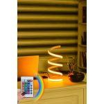 Lampa de masa, Curlux, 509CRL1113, Aluminiu, Multicolor