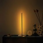 Lampa de masa, Fresno, 119FRS1410, Metal, Auriu