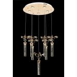Lustra, Avonni, 683AVN1216, Metal, Galben