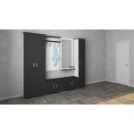 Set Hol Como V2, Antracit/Alb, L 230 cm