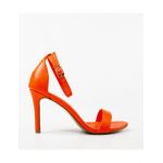 Sandale cu toc dama Engros, model Simoda, portocaliu