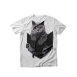 Tricou dama British cat, engros