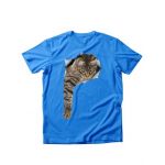 Tricou dama Pisica Sneaky tigrata, engros