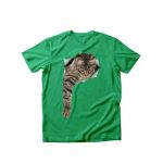 Tricou dama Pisica Sneaky tigrata, engros
