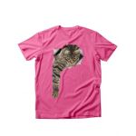 Tricou dama Pisica Sneaky tigrata, engros