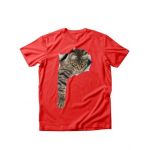 Tricou dama Pisica Sneaky tigrata, engros