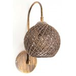 Aplica de perete, Hmy Design, 687HMY1806, Metal, Maro