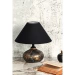Lampa de masa, Hmy Design, 687HMY1603, Metal, Aur/Negru