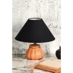 Lampa de masa, Hmy Design, 687HMY1604, Metal, Negru/Portocaliu