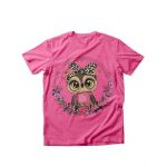 Tricou dama bufnita cu fundita, engros