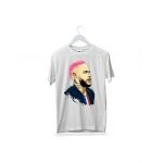 Tricou masculin fotbalisti, Pink Neymar, engros