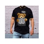 Tricou masculin ursi, through, engros