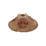 Covor pentru brad Red Reindeer, 120 cm, iuta, rosu