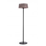Lampadar cu incalzitor electric Holen, Bizzotto, Ø50 x 205 cm, 1500W, 8000 ore, rezerva tub halogen, aluminiu/otel/sfoara, grej