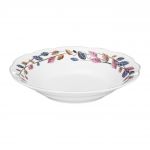 Farfurie adanca Vergo, Domotti, 23 cm, portelan, multicolor