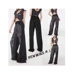 Pantaloni casual dama Engros, cu aplicatii