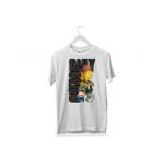 Tricou masculin urban streetwear, bart simpson tattoo, engros