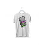Tricou masculin urban streetwear, bart simpson zombie, engros