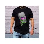 Tricou masculin urban streetwear, bart simpson zombie, engros