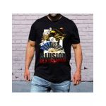 Tricou masculin urban streetwear, illusion, engros