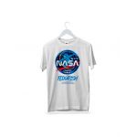 Tricou masculin urban streetwear, nasa space flourship, engros