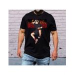 Tricou masculin urban streetwear, one piece luffy degraded, engros