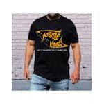 Tricou masculin urban streetwear, positive vibes, engros