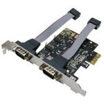 Card PCI-Express adaptor2 x RS232, PC0031