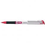 Roller cu gel Pentel Energel, fara mecanism, varf metalic 0.7 mm, rosu - Pret/buc
