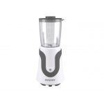 Mini blender de masa Beper, 300 W, 10x10.5x28 cm, inox, alb/gri