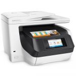 Officejet Pro 8730 e-All-in-One, Inkjet, Color, Format A4, Fax, Retea, Wi-Fi, Duplex