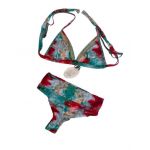 Costum de baie dama 2 piese engross imprimeu efect marmura